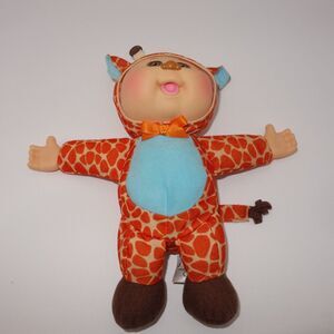 Cabbage Patch Kids Baby Doll in Giraffe Plush Costume 10" Tall 2016